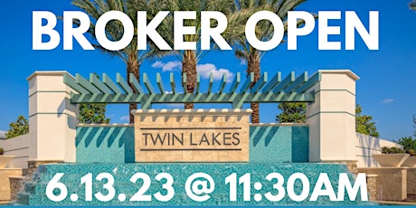 Twin Lakes Broker Open - for licensed real estate professionals only.