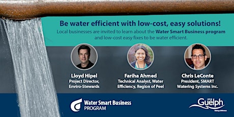 Be water efficient with low cost, easy solutions! primary image