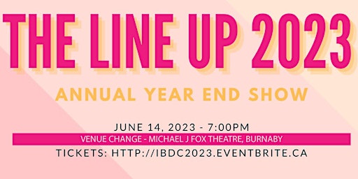 The Line Up 2023 - Year End Recital primary image