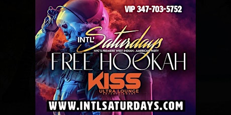 Free Hookah Saturdays #KISS primary image