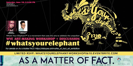 Imagen principal de What’s Your Elephant Art-Making workshop and Conversation - MOF