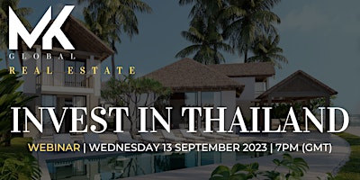 Invest in Thailand - Real Estate  (Webinar) primary image