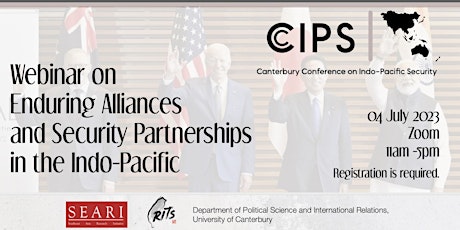 Webinar on Enduring Alliances and Security Partnerships in the Indo-Pacific primary image