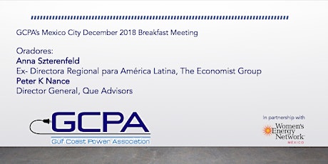 Imagen principal de Desayuno GCPA: El futuro de la relación México- Estados Unidos, implicaciones para el sector eléctrico 