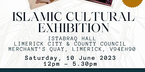 DISCOVER ISLAM LIMERICK EXHIBITION 2023 primary image