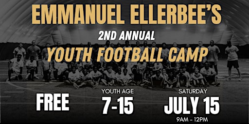 Emmanuel Ellerbee's 2nd Annual Youth Football Camp primary image