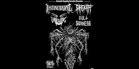 Isenordal / Drouth / Cult Sickness / Vaulderie presented by SRR