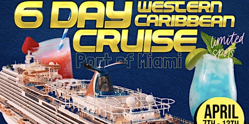 Promoter Jay 6 Day Western Caribbean Cruise Port of Miami primary image