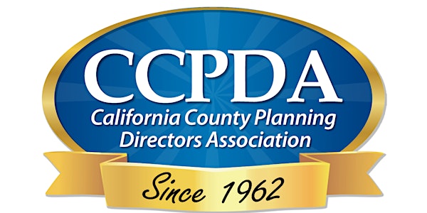 California County Planning Directors Association 2019 Annual Meeting