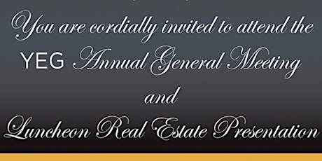 YEG Annual General Meeting and Real Estate Economic Update 2023