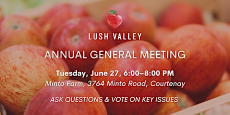 LUSH Valley's 2023 Annual General Meeting
