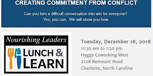 CREATING COMMITMENT FROM CONFLICT