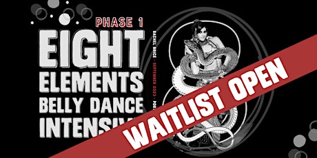 Imagen principal de 8 Elements of Belly Dance Phase 1, Sept 2023 with Rachel Brice