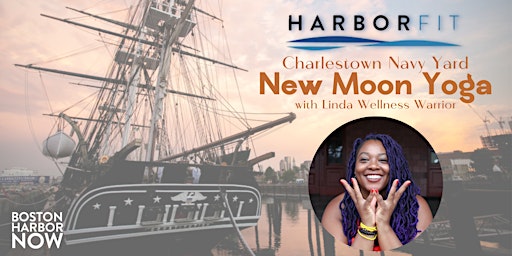 Imagen principal de HarborFit: New Moon Yoga at the Charlestown Navy Yard