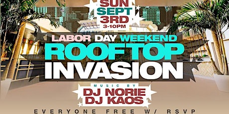 Labor Day Weekend Rooftop Day Party @ Harbor NYC: Free entry with RSVP
