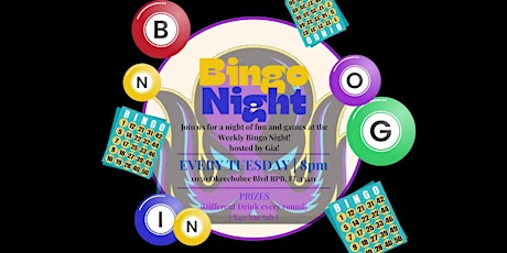 Bingo Nights Hosted by Gia!