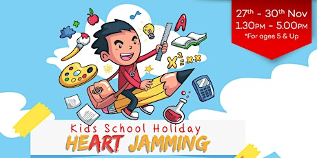 Kids School Holiday: HeART Jamming primary image