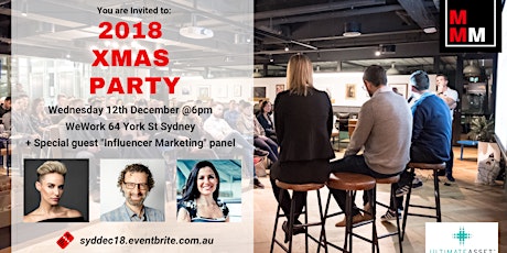 Modern Marketing Meetup (SYD) - Xmas Party + "Influencer Marketing" primary image