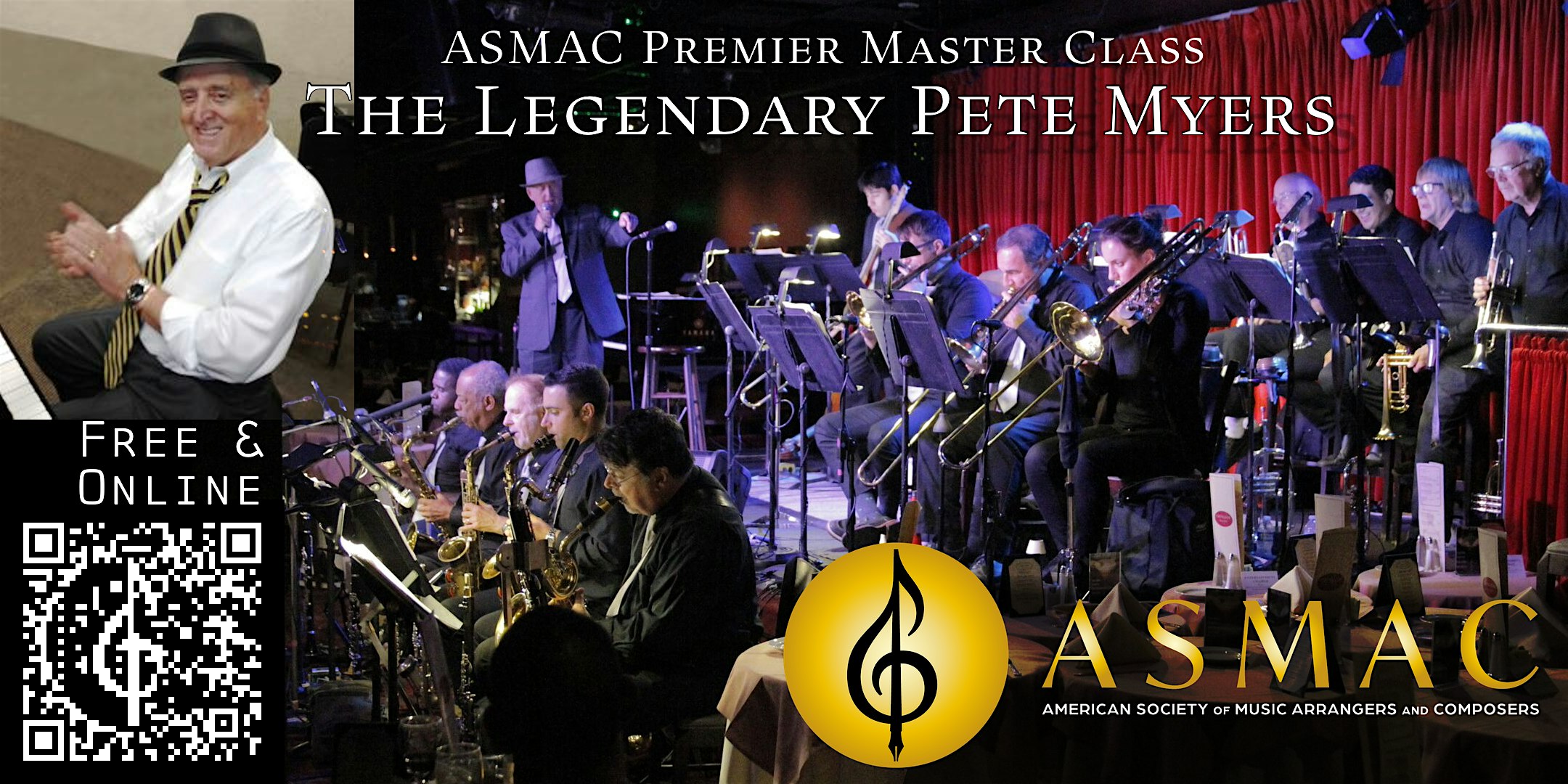 ASMAC Premier Masterclass w/the Legendary Pete Myers, host Sylvester Rivers