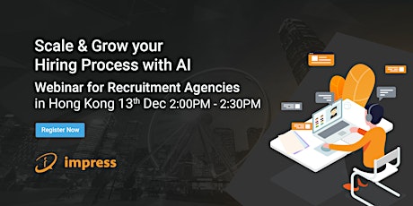 WEBINAR: Scale & Grow your Hiring Process with AI primary image