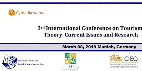 Cymedia 3rd International Conference on Tourism Theories,Current issues & Research:Munich primary image