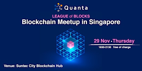 LEAGUE of BLOCKS – Blockchain Meetup in Singapore primary image
