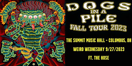 DOGS IN A PILE at The Summit Music Hall - Weird Wednesday September 27