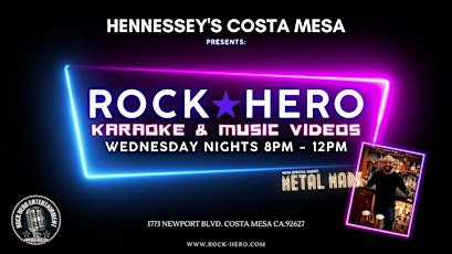 Wednesday. Night Karaoke at Hennessey's Costa Mesa primary image