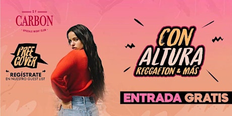 This Saturday • Rumbea con Altura @ Carbon Lounge• Free guest list
