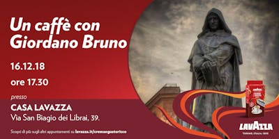Un caffè con Giordano Bruno Un caffè con Giordano Bruno