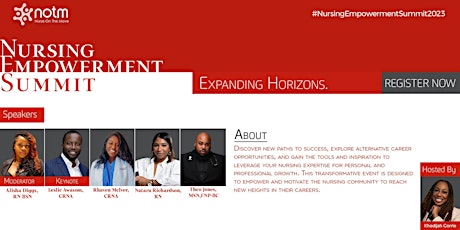 Nursing Empowerment Summit: Expanding Horizons