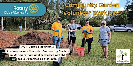 Community Garden Volunteer Workday