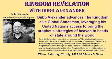 Kingdom Revelation With Dubb Alexander