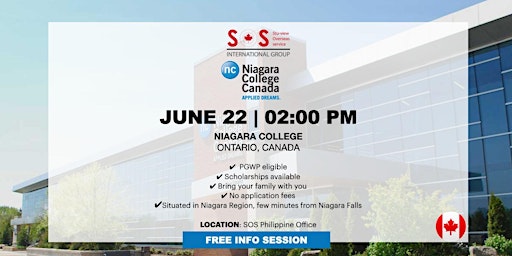 Hauptbild für Work and Migrate in Canada through Study pathway: Niagara College 