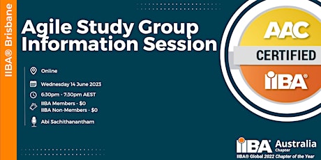 IIBA® Brisbane - Agile Study Group Information Session