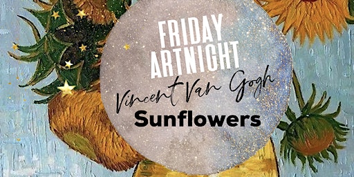 Imagem principal do evento Sunflowers: Hommage to Vincent Van Gogh: PAINT + PIZZA + PROSECCO