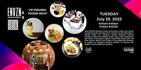 Primaire afbeelding van ENVZN VIP Preview - Foodie Night