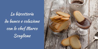 Biscotteria dolce e salata senza glutine con lo chef Marco Scaglione Biscotteria dolce e salata senza glutine con lo chef Marco Scaglione