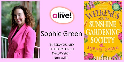 SOPHIE GREEN - LITERARY LUNCH primary image