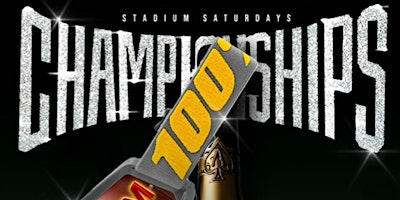 Stadium Saturdays (10pm - 2am) primary image