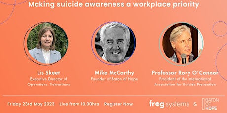 Making suicide awareness a workplace priority