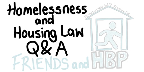 Homelessness and Housing Law Q&A's - LIVE