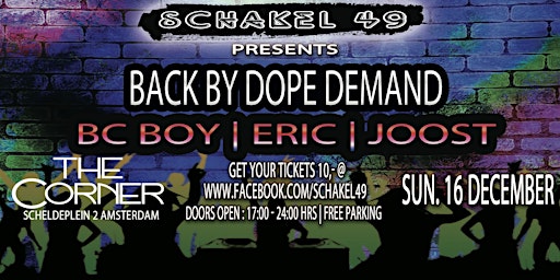 Image principale de Schakel 49 Presents Back By Dope Demand