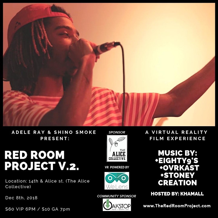 Red Room Lounge Virtual Reality Pop-Up & Musical Event image
