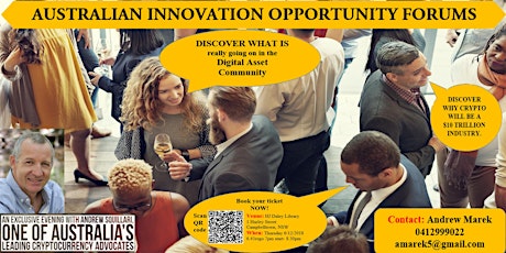 Australian Innovation Opportunity Forums Campbelltown primary image