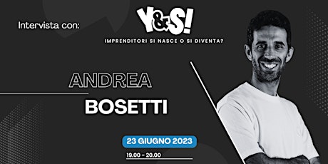 Fai decollare i tuoi canali social con Andrea Bosetti