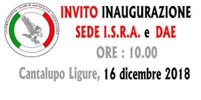Inaugurazione Sede ISRA e DAE Inaugurazione Sede ISRA e DAE