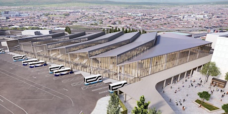 CIOB Site Visit to new Transport Hub - Belfast Grand Central Station