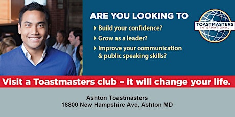 Learn To Speak & Lead - Ashton Toastmasters