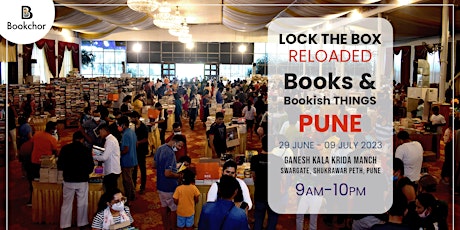 Lock the Box : Bookchor's bookfair (PUNE)